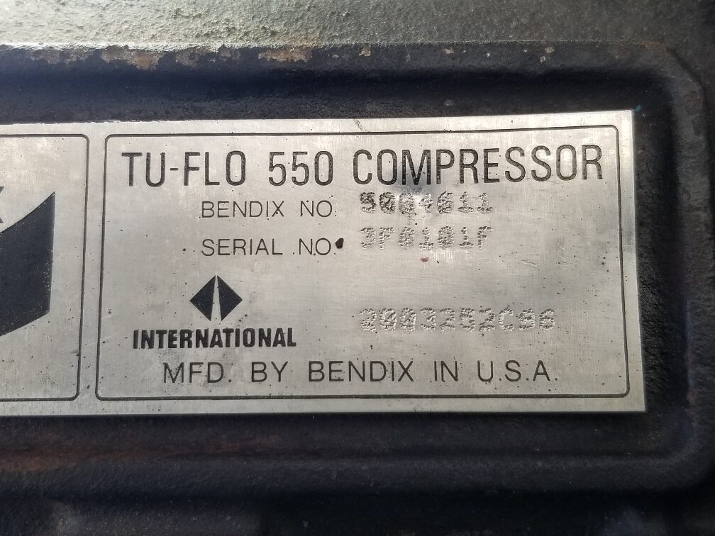 INTERNATIONAL (IH) TU-FLO550 AIR COMPRESSOR 5004611 | 99