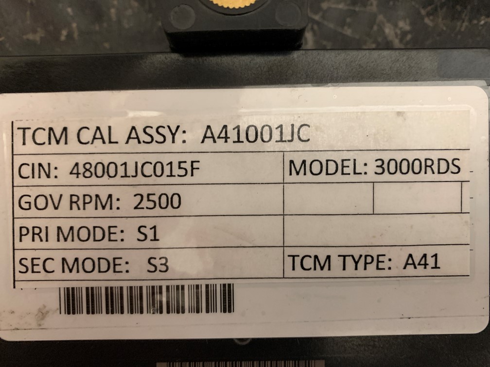 ALLISON SERIES 3000RDS TRANSMISSION CONTROL MODULE TCM
